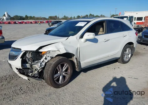 2015 Acura Rdx из США, поврежденный, VIN 5J8TB3H58FL010048